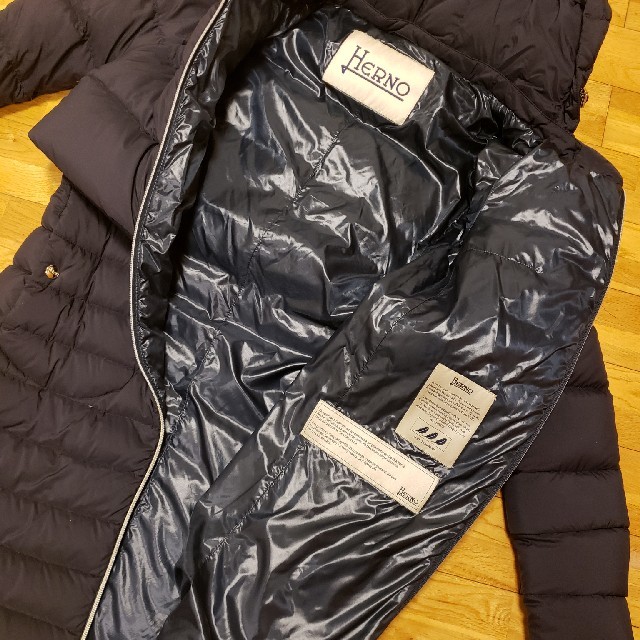 HERNO ダウンコート ネイビー 希少 | tradexautomotive.com