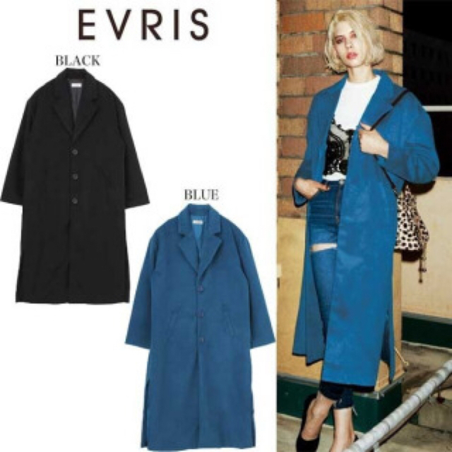 EVRIS(エヴリス)のonce様 専用 EVRIS チェスターコート レディースのジャケット/アウター(チェスターコート)の商品写真