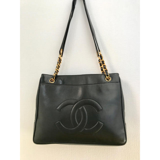 CHANEL ラムスキン ショルダーバッグ