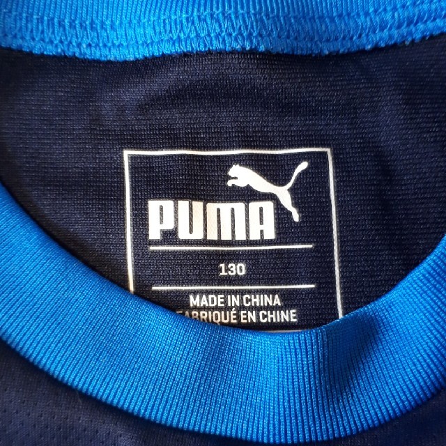 PUMA(プーマ)のPUMA　プーマ　サッカー　ロンティ　130　長袖 キッズ/ベビー/マタニティのキッズ服男の子用(90cm~)(Tシャツ/カットソー)の商品写真