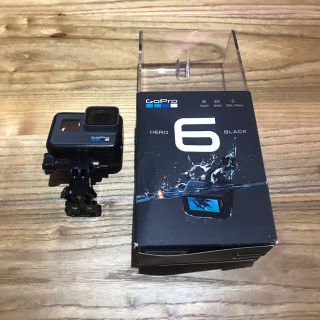 ゴープロ(GoPro)のGoPro hero6 BLACK 完動品 半年使用(ビデオカメラ)