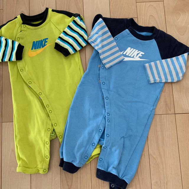 NIKE(ナイキ)のナイキ ロンパース 80  キッズ/ベビー/マタニティのベビー服(~85cm)(カバーオール)の商品写真