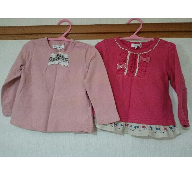 3can4on(サンカンシオン)の3can 4on 【９０】サイズ  女の子 まとめ売り キッズ/ベビー/マタニティのキッズ服女の子用(90cm~)(Tシャツ/カットソー)の商品写真