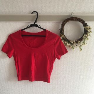 アメリカンアパレル(American Apparel)の【美品】アメリカンアパレル ショート丈Tシャツ(Tシャツ(半袖/袖なし))