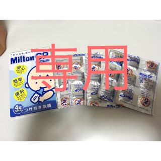 ちびすけ様専用！ミルトン30粒！！(哺乳ビン用消毒/衛生ケース)