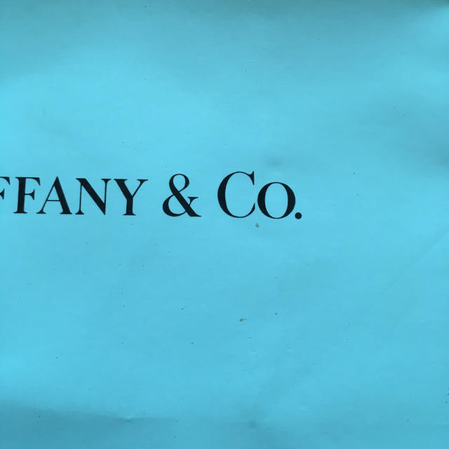 Tiffany & Co.(ティファニー)のティファニー  紙袋  ショップ袋  ショッパー レディースのバッグ(ショップ袋)の商品写真