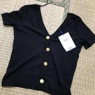 ザラ(ZARA)のZARA 薄手ニットカットソー(ニット/セーター)