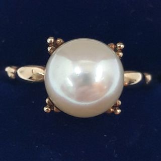 ミキモト(MIKIMOTO)のMIKIMOTO パール リング 8mm 3g K14 11号 ミキモト(リング(指輪))