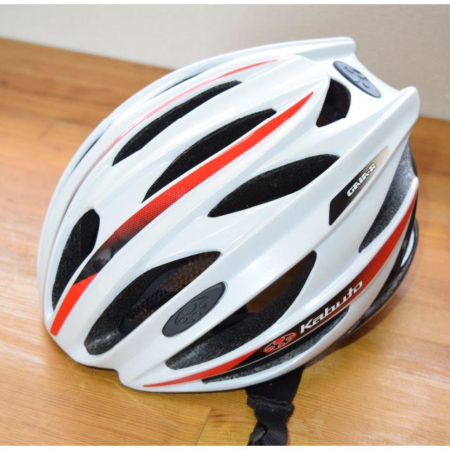 OGK(オージーケー)のOGK カブト　ＧＡＩＡ-Ｒ　サイクリング　ヘルメット　Ｍ/Ｌ スポーツ/アウトドアの自転車(ウエア)の商品写真