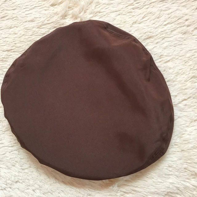 MONTBLANC(モンブラン)の帽子 ユニフォーム モンブラン ブラウン チョコレートカラー ベレー帽 レディースの帽子(ハンチング/ベレー帽)の商品写真