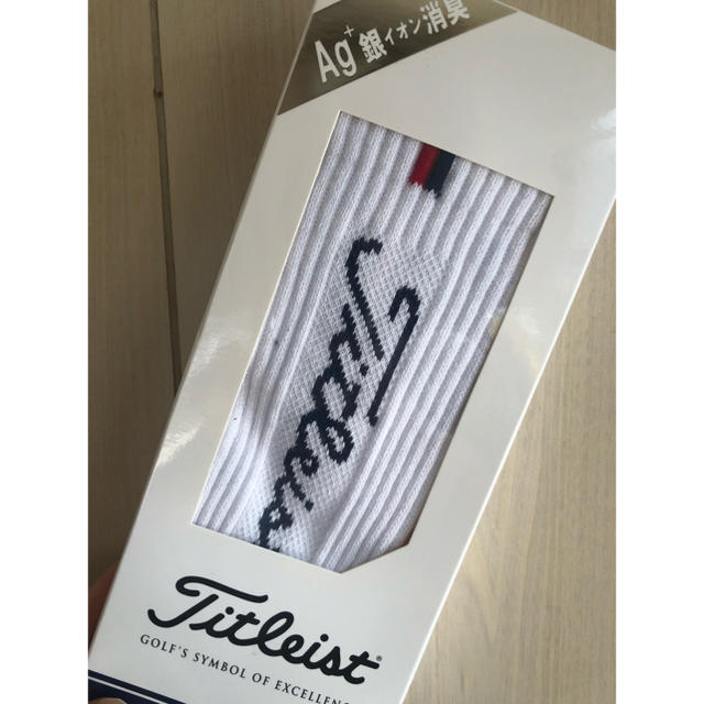 Titleist(タイトリスト)のタイトリスト ソックス三点セット メンズのレッグウェア(ソックス)の商品写真