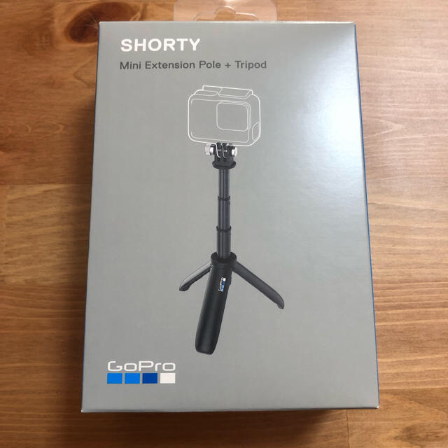 GoPro(ゴープロ)の【あみーご様 専用】Shorty GoPro純正 【新品・未開封品】 スマホ/家電/カメラのスマホアクセサリー(自撮り棒)の商品写真