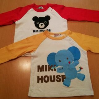 ミキハウス(mikihouse)のひよこ様専用☆ミキハウス ロングTシャツ(Tシャツ(長袖/七分))