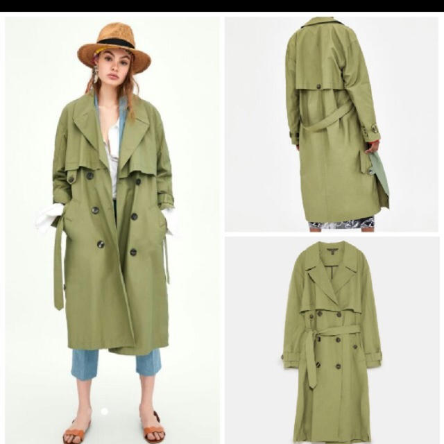 ZARA(ザラ)のZARA トレンチコート レディースのジャケット/アウター(トレンチコート)の商品写真