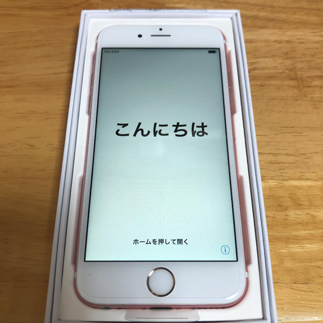 NTTdocomo(エヌティティドコモ)のiPhone 6s Rose Gold 64 GB docomo スマホ/家電/カメラのスマートフォン/携帯電話(スマートフォン本体)の商品写真