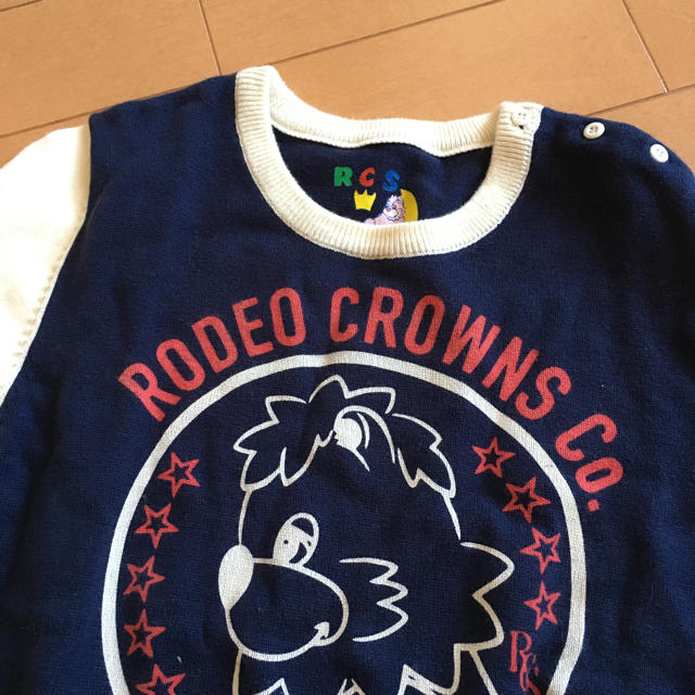 RODEO CROWNS(ロデオクラウンズ)のRODEO CROWNS キッズ/ベビー/マタニティのキッズ服男の子用(90cm~)(ニット)の商品写真