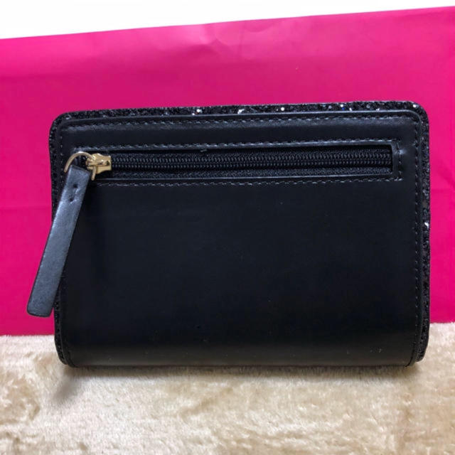 kate spade new york(ケイトスペードニューヨーク)の新品 ケイトスペード  きらきらラメ 二つ折り財布 レディースのファッション小物(財布)の商品写真