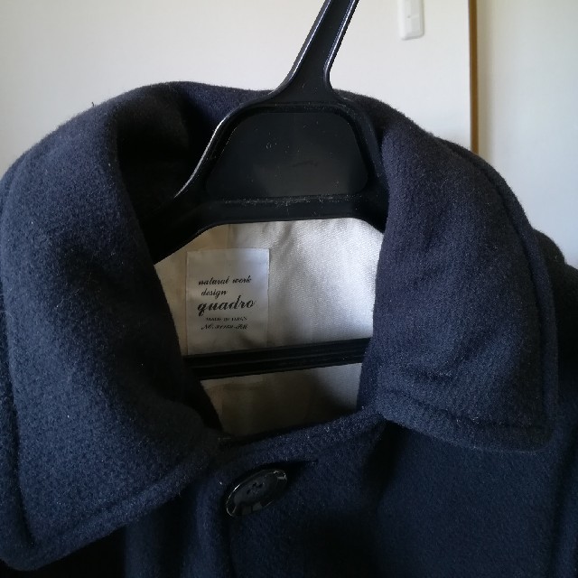 QUADRO(クアドロ)のクアドロ　ウールP コート メンズのジャケット/アウター(ピーコート)の商品写真