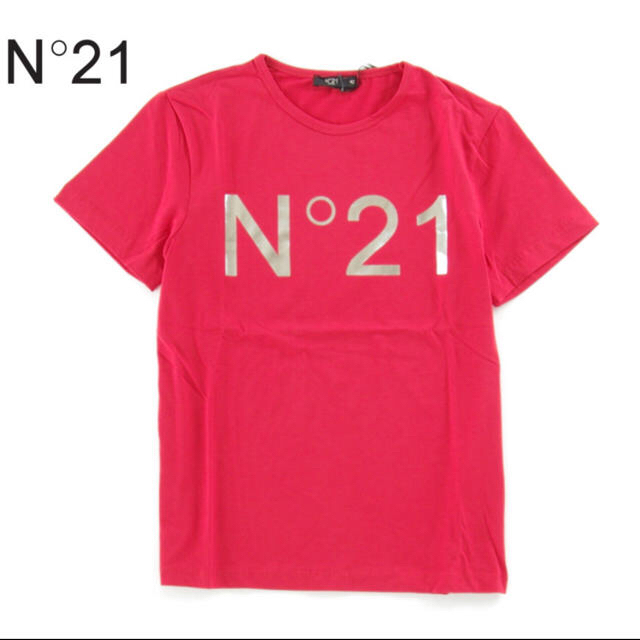 新品 N°21 ヌメロ ヴェントゥーノ ロゴTシャツ