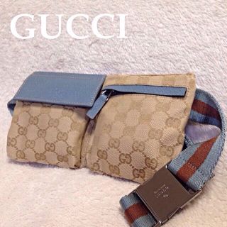 グッチ(Gucci)の新品同様☆ グッチ ウエストバッグ (ボディバッグ/ウエストポーチ)