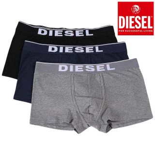 ディーゼル(DIESEL)のDiesel ボクサーパンツ3パックGrey/Blue/Black M(ボクサーパンツ)