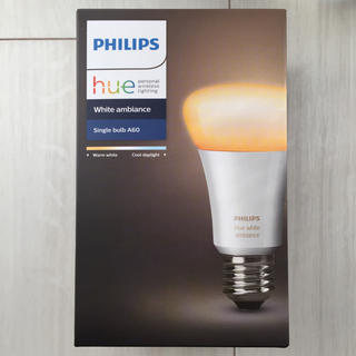 フィリップス(PHILIPS)のPhilips Hueホワイトグラデーションシングルランプ スマートLEDライト(蛍光灯/電球)