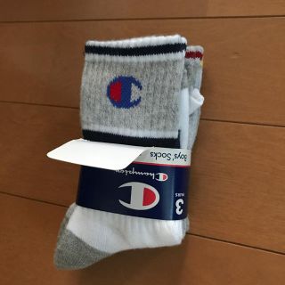 チャンピオン(Champion)の新品 チャンピオン ソックス ３足セット 靴下(靴下/タイツ)