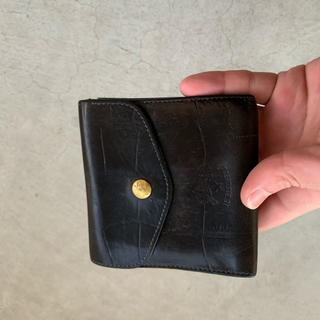 イルビゾンテ(IL BISONTE)のイルビゾンテ クロコ財布(折り財布)