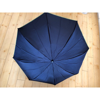 EDWIN エドウィン 晴雨兼用 二段式折りたたみ傘　ネイビー　グリーン　父の日(傘)
