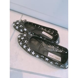 ジミーチュウ(JIMMY CHOO)のJIMMY CHOO フラットシューズ(バレエシューズ)