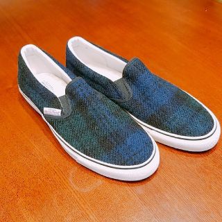 ハリスツイード(Harris Tweed)のHarris tweed　靴　スリッポン(スリッポン/モカシン)