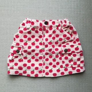 ジェニィ(JENNI)の子供用スカート　りんご柄　95センチ(スカート)