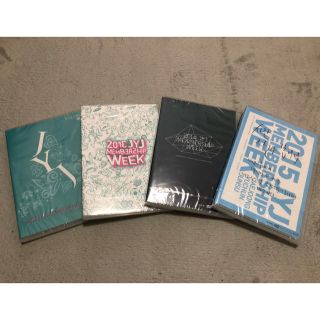 ジェイワイジェイ(JYJ)のJYJ MEMBERSHIP WEEK DVD 4セット(その他)