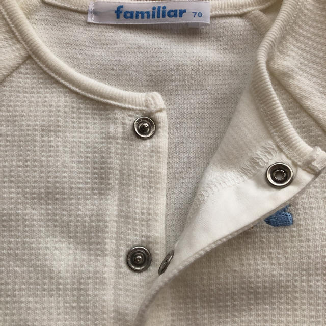 familiar(ファミリア)の専用 familiar カーディガン 70 キッズ/ベビー/マタニティのベビー服(~85cm)(カーディガン/ボレロ)の商品写真