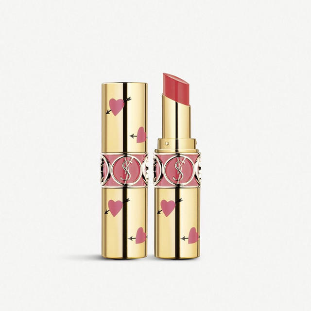 YSL 限定発売 バレンタイン ルージュ ヴォリュプテ シャインベースメイク/化粧品