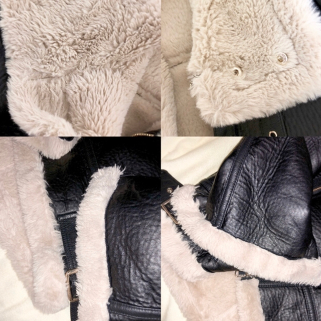 ZARA(ザラ)のZARAムートンジャケット レディースのジャケット/アウター(ムートンコート)の商品写真