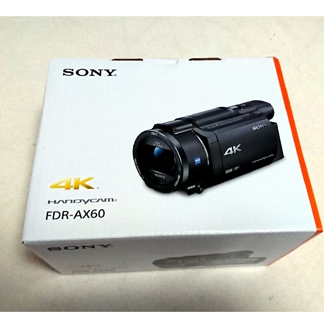 人気商品は SONY - 4Kビデオカメラ　新品未使用 FDR-AX60 SONY ビデオカメラ