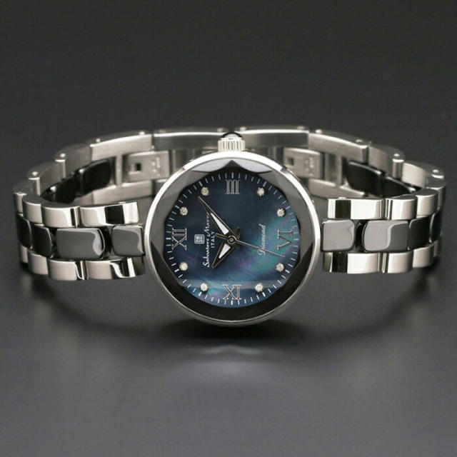Salvatore Marra(サルバトーレマーラ)の国内正規品 サルバトーレマーラ 腕時計 レディース SM17153-SSBKR  レディースのファッション小物(腕時計)の商品写真