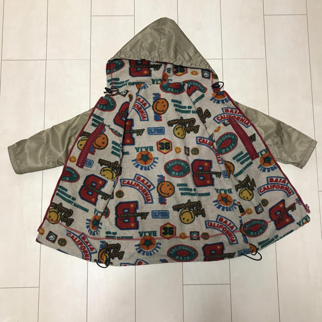 BAJA(バハ)のbaja スマイルジャンパー 120cm キッズ/ベビー/マタニティのキッズ服女の子用(90cm~)(ジャケット/上着)の商品写真