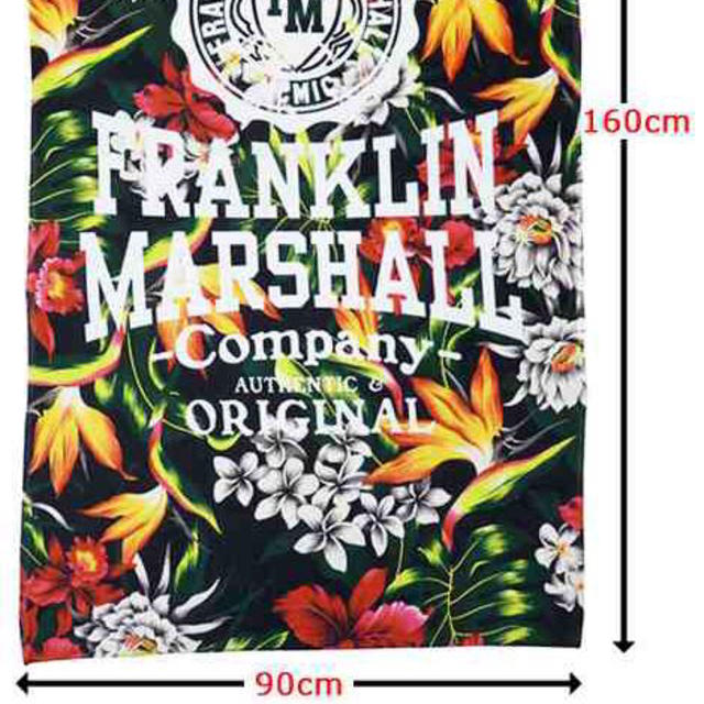 FRANKLIN&MARSHALL(フランクリンアンドマーシャル)の特大タオル その他のその他(その他)の商品写真