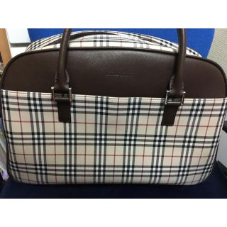 バーバリー(BURBERRY)の【美品】BURBERRY バーバリー ボストンバッグ(ボストンバッグ)