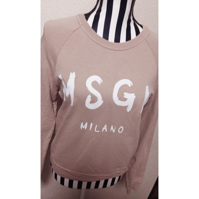 MSGM(エムエスジイエム)のMSGM 確実正規品 トレーナーXS レディースのトップス(トレーナー/スウェット)の商品写真