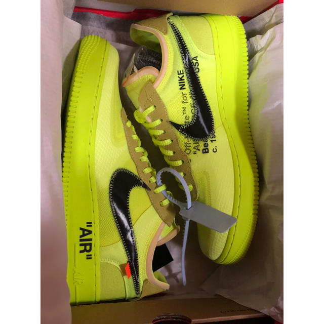 NIKE×off-white エアフォース1スニーカー