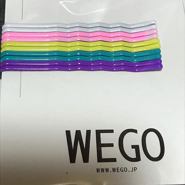 WEGO(ウィゴー)のWEGO カラーヘアピン レディースのヘアアクセサリー(ヘアピン)の商品写真