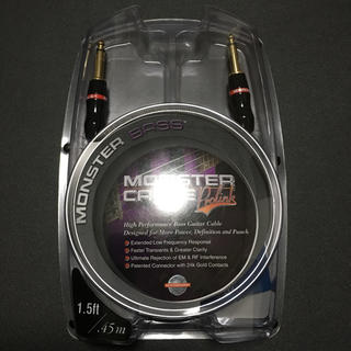 MONSTER CABLE BASS S/S 1.5ft/0.45m 新品(シールド/ケーブル)