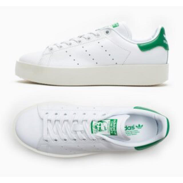 新品☆23.5cm厚底☆adidas STAN SMITH スタンスミス国内正規