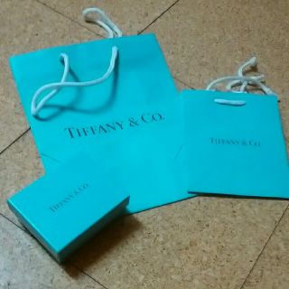 ティファニー(Tiffany & Co.)のTIFFANY ティファニー ネックレス箱＆紙袋2枚(ショップ袋)