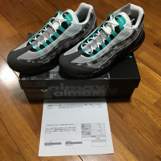 ナイキ(NIKE)のNIKE AIR MAX 95 PRNT JADE 28cm(スニーカー)