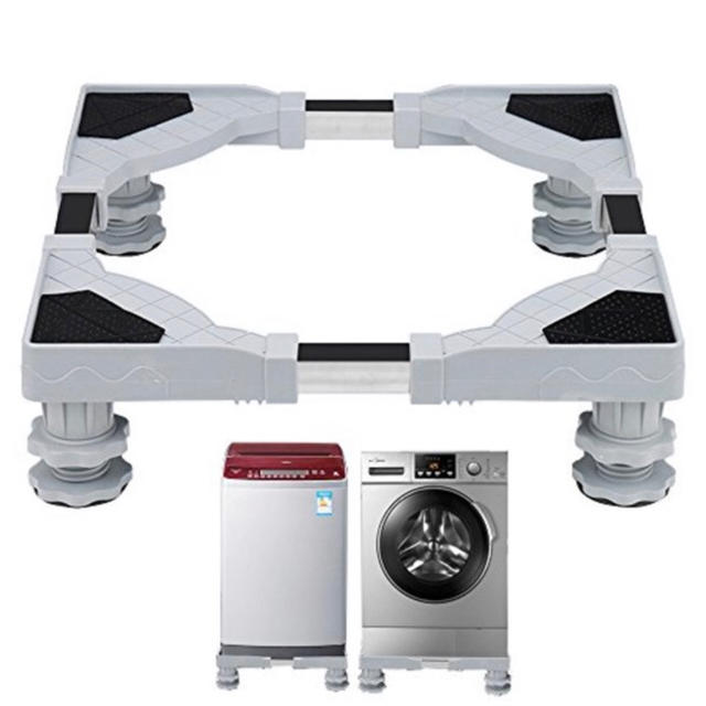 洗濯機台かさ上げ 昇降可能のドラム式洗濯台 スマホ/家電/カメラの生活家電(洗濯機)の商品写真