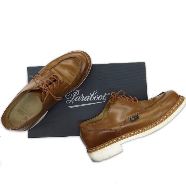 Paraboot(パラブーツ)のPARABOOT パラブーツ シャンボード ライトブラウンベージュ 6.5  メンズの靴/シューズ(ドレス/ビジネス)の商品写真